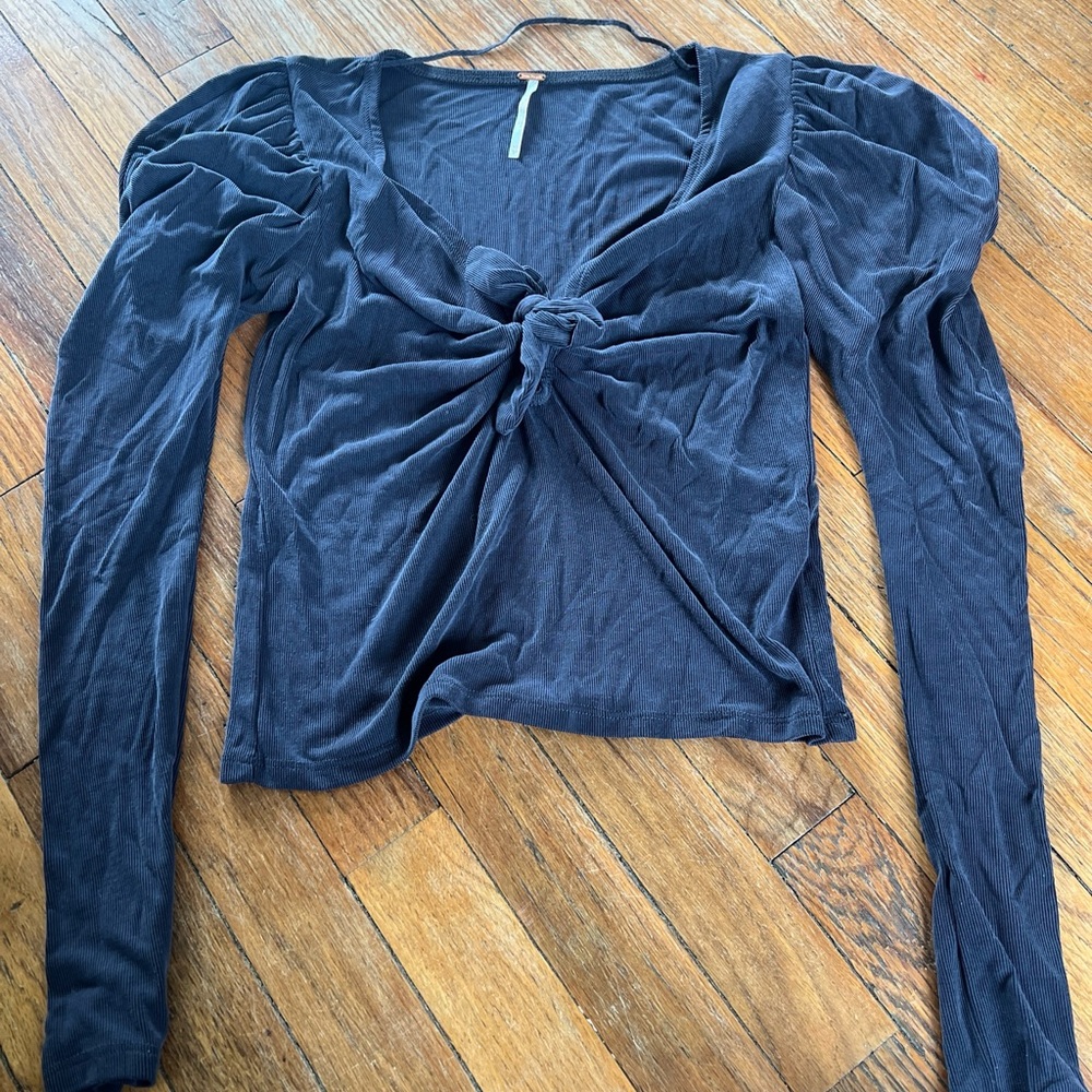 Elegant Black Long Sleeve Top